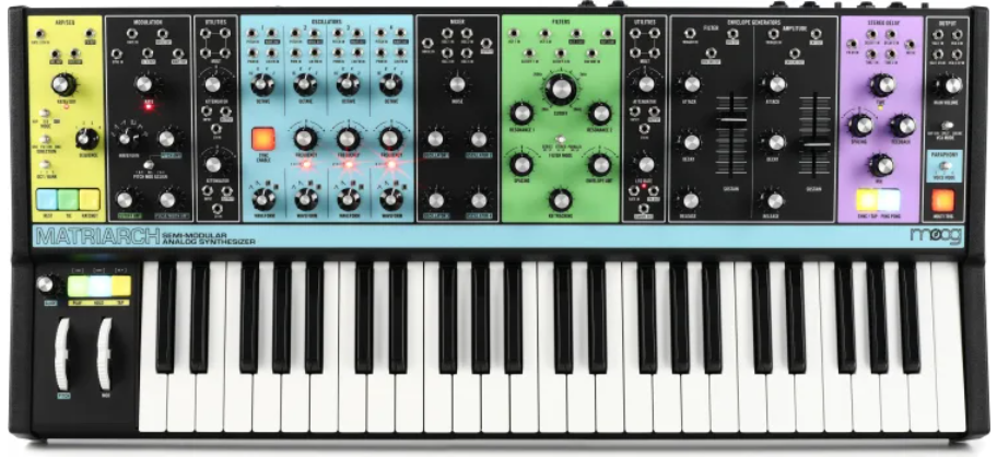 Moog Matriarch Semi-Modular Analog Synthesizer and Step Sequencer