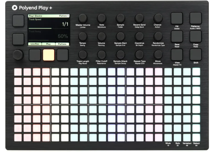 Polyend Play+ Standalone Synthesizer, Sampler and MIDI Workstation